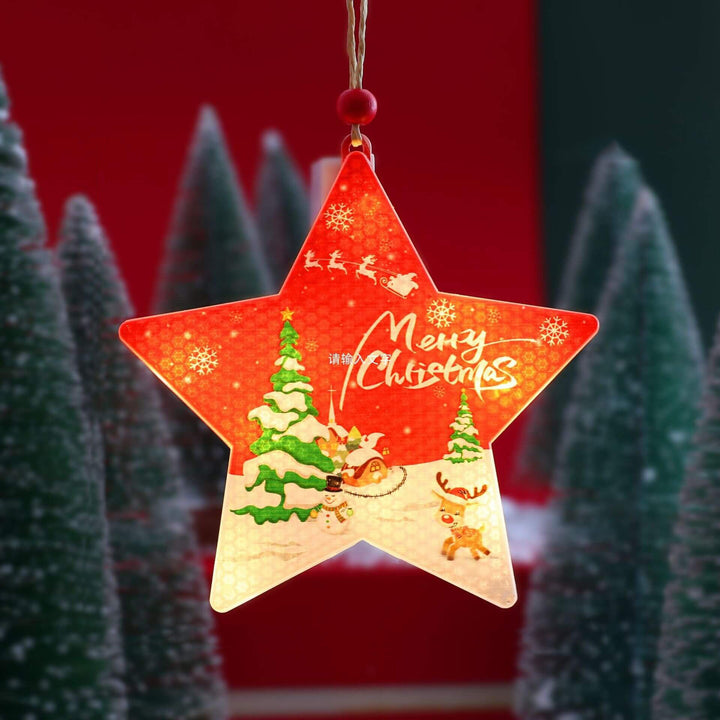 BowLift | Christmas Decorative LED Plastic Painted Hanging Lights