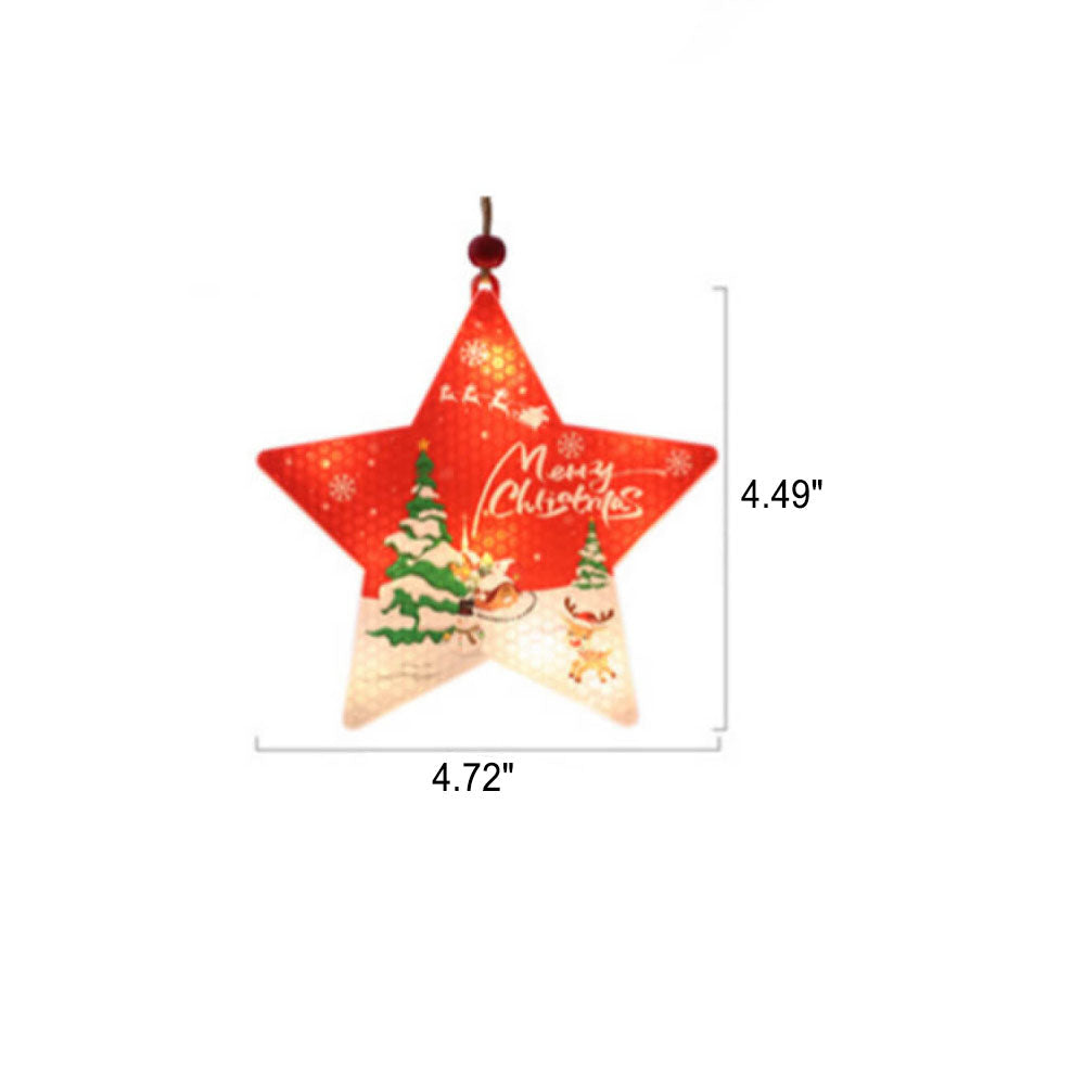 BowLift | Christmas Decorative LED Plastic Painted Hanging Lights