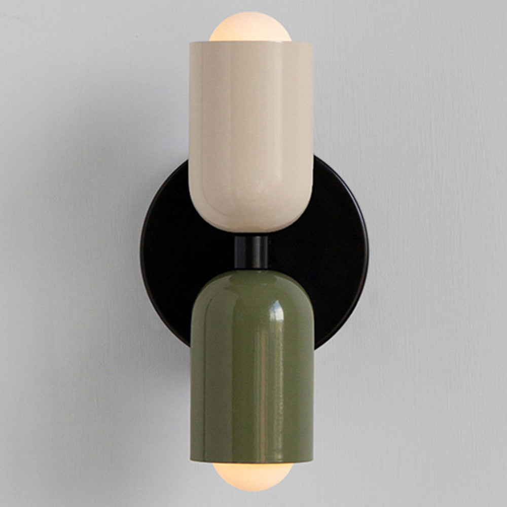 BowLift | Wall Light Modern Dual Glass Sconce Fixture