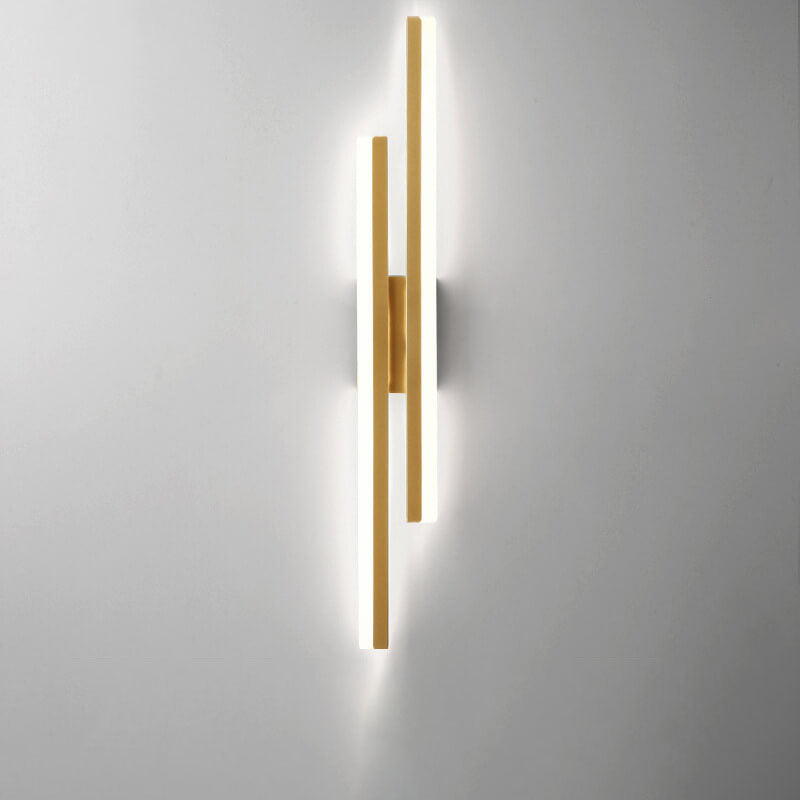 BowLift | LuxLine Modern LED Wall Lamp | Minimalist Design | Iron & Acrylic | Dimmable Light