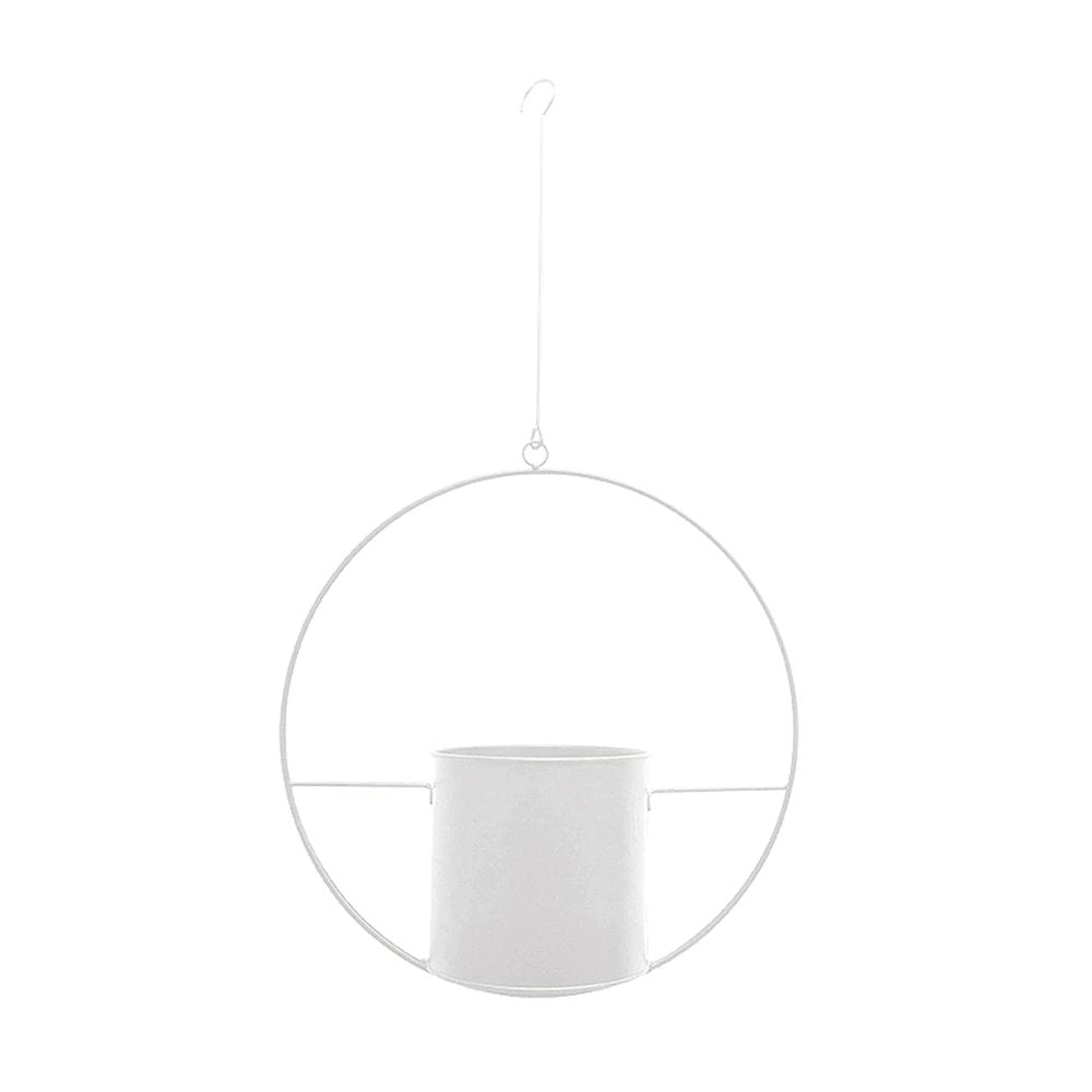 BowLift | DecoBloom Hanging Planter – Elegant Indoor & Outdoor Metal Plant Pot with Chain