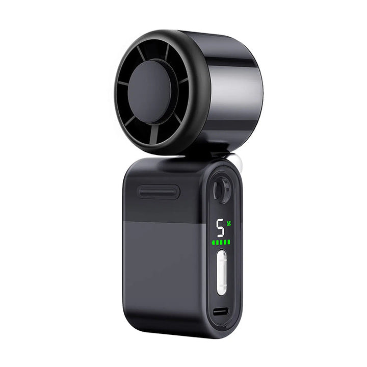 Foldable Handheld Turbo Mini Portable Fan | Bowlift