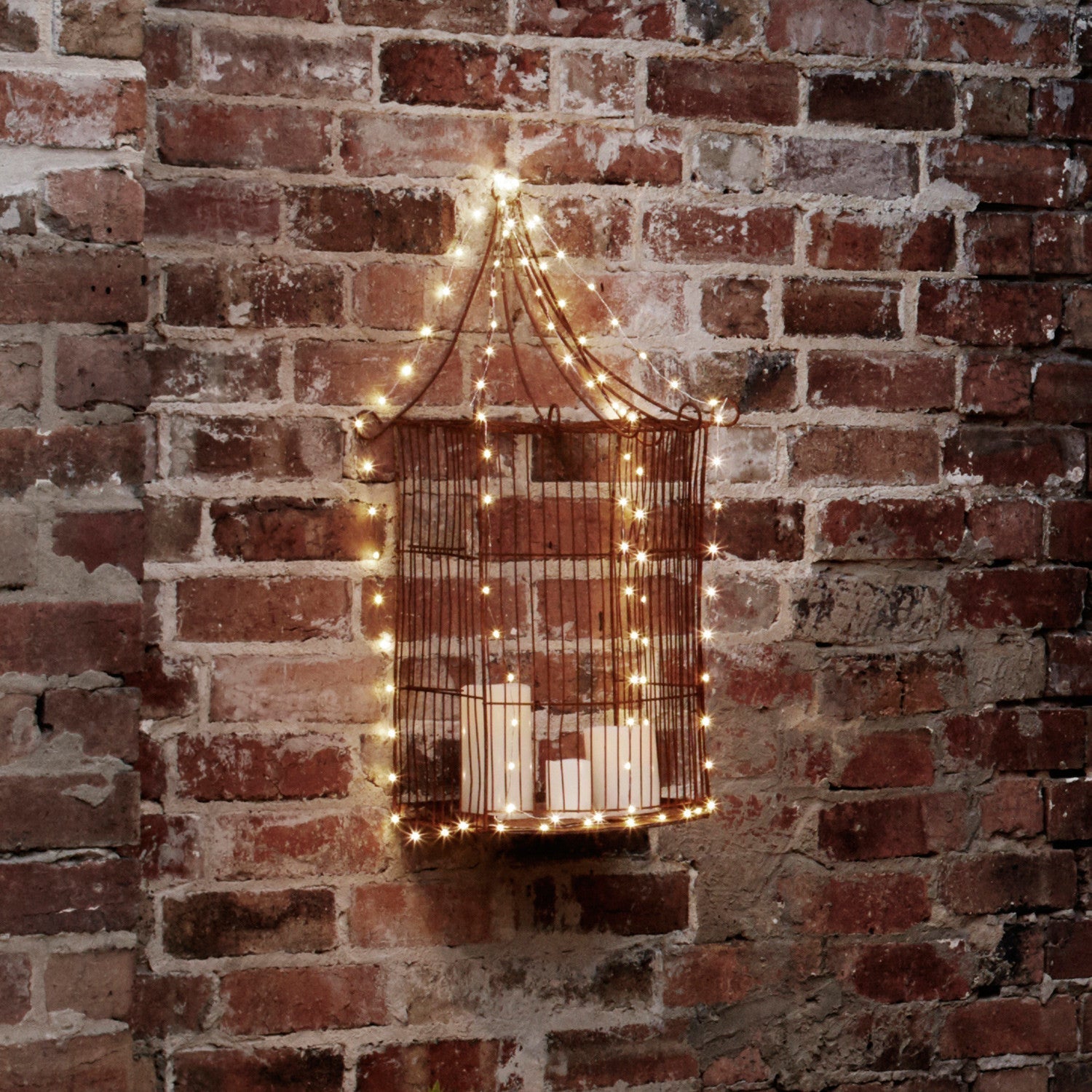 BowLift | 100er LED Micro Solar String Lights warm white