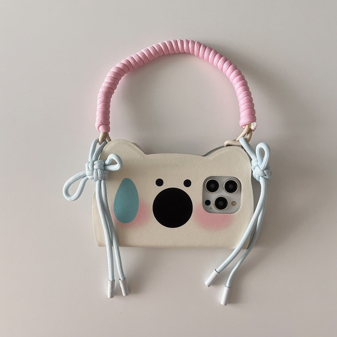 BowLift | Insta-Style Cartoon Westie Flip-Phone Case