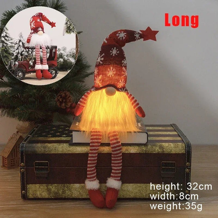 BowLift | Soft Plush Gnome with Gentle LED Lighting
