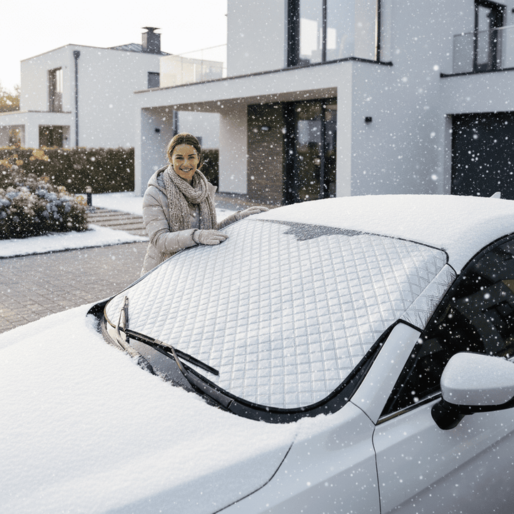 BowLift | Compact windshield protection for sedans, SUVs & vans