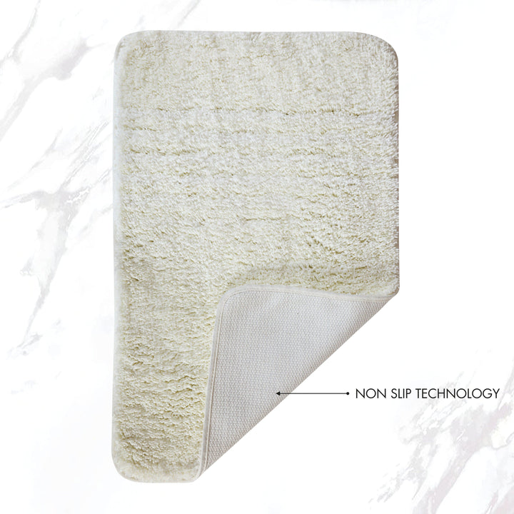 BowLift | PlushHaven Bath Mat – Ultra Soft Microfiber Non-Slip Mat with Quick Water Absorption