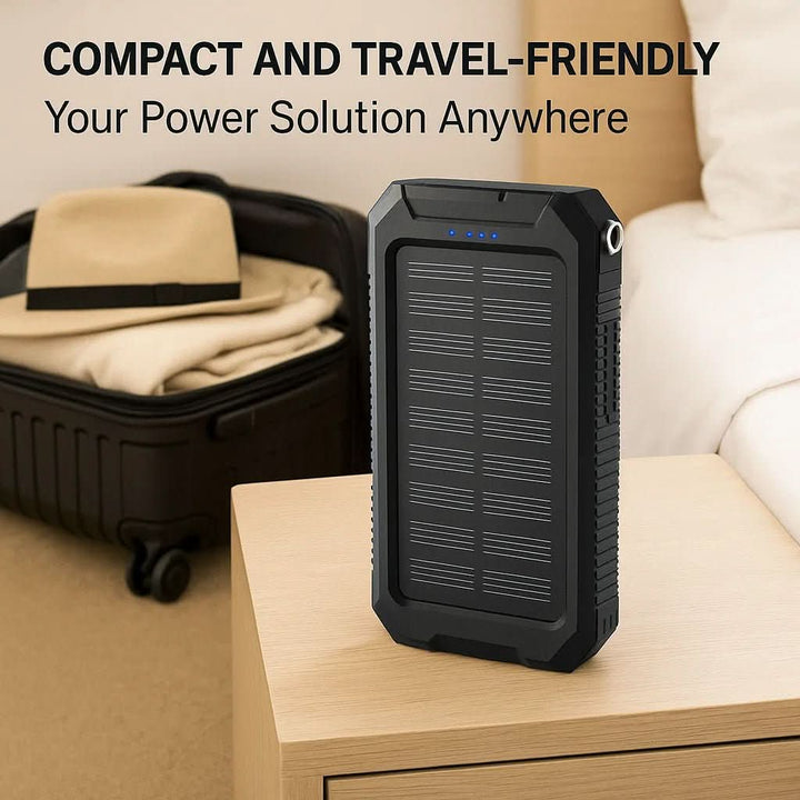 BowLift | Solar Powerbank with 10000mAh for Outdoor & Adventure