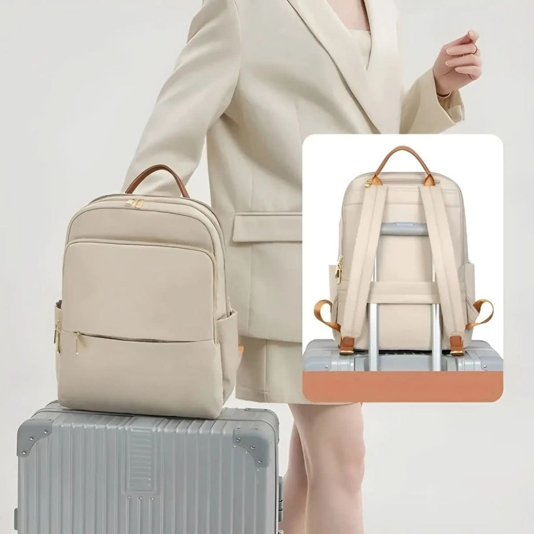 BowLift | Stylish women's backpack with laptop compartment & waterproof design