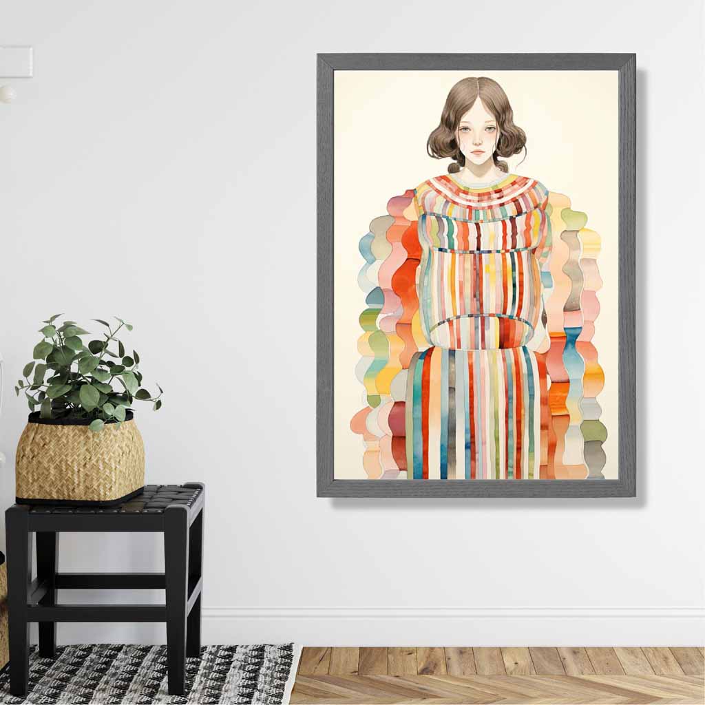 Colorful Abstract Eccentric Women's Motif No. 2 | Bowlift