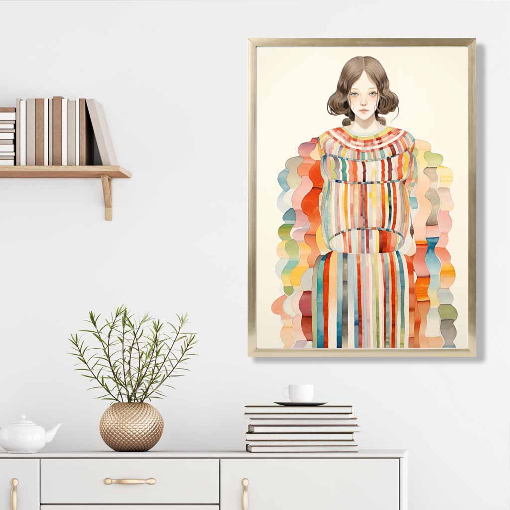 Colorful Abstract Eccentric Women's Motif No. 2 | Bowlift