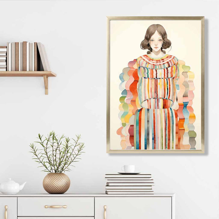Colorful Abstract Eccentric Women's Motif No. 2 | Bowlift