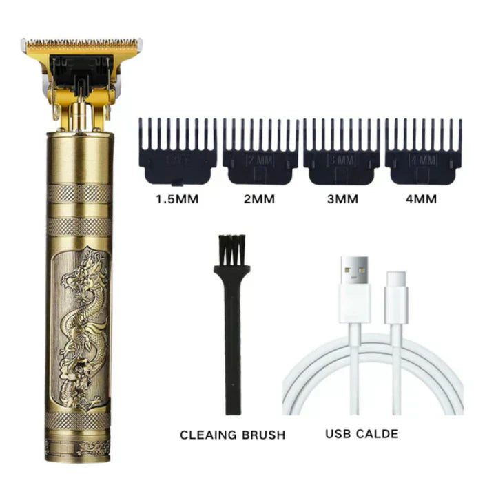 Professional hair clipper with carbon steel T-blade | Bowlift