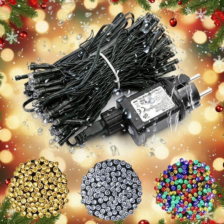 BowLift | 10 m weatherproof LED curtain lights for outdoor decoration