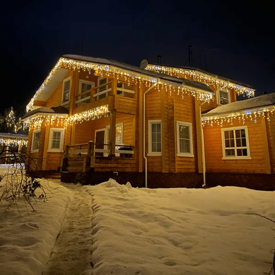 BowLift | LED Curtain String Lights for Magical Holiday Decoration