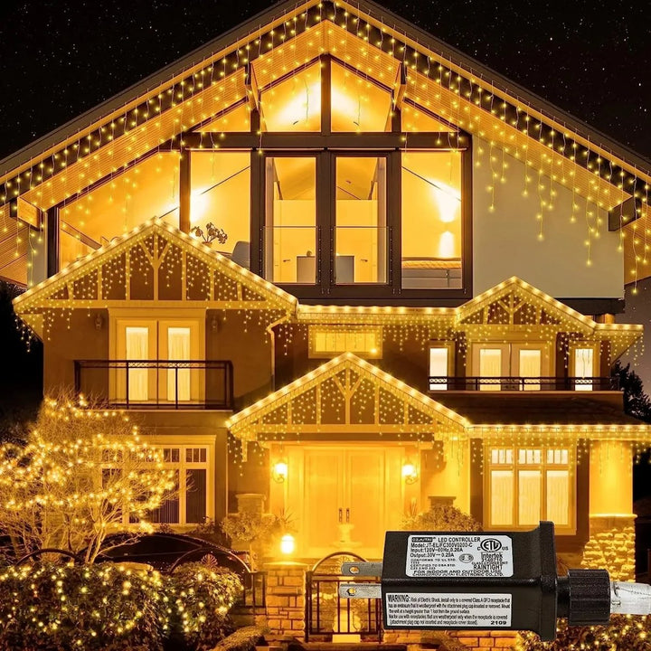 BowLift | LED Curtain String Lights for Magical Holiday Decoration