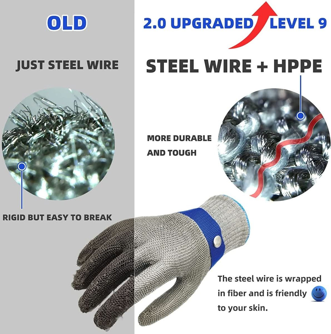 BowLift | Stainless Steel Safety Gloves with Maximum Cut Resistance
