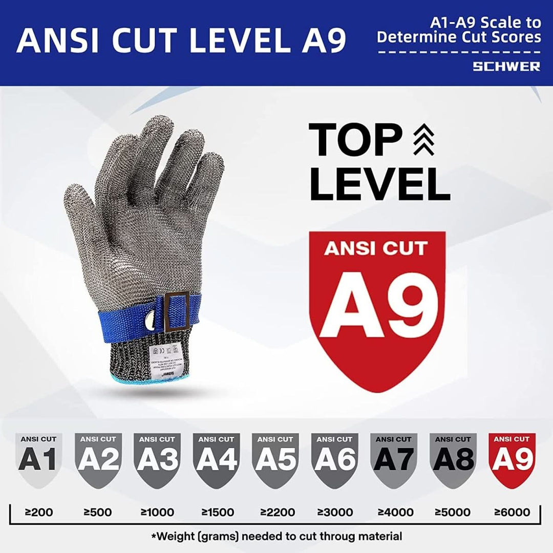 BowLift | Stainless Steel Safety Gloves with Maximum Cut Resistance