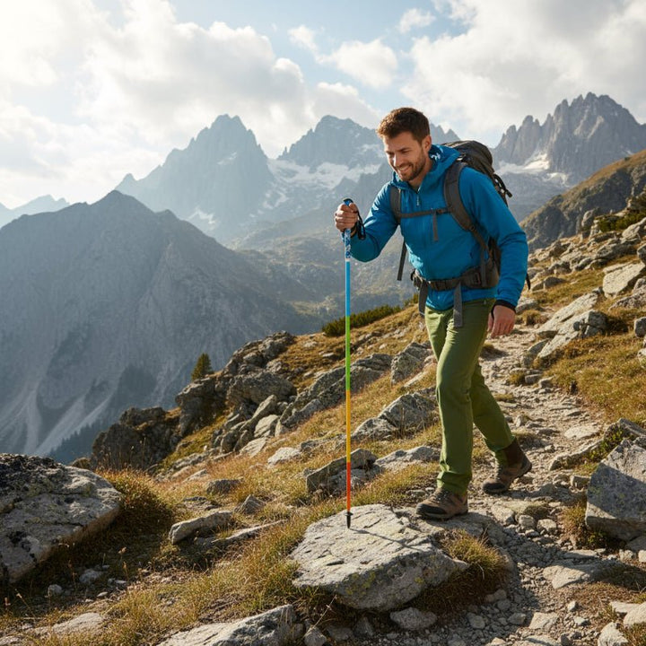 BowLift | Ultra-light hiking poles made of carbon fiber for any terrain