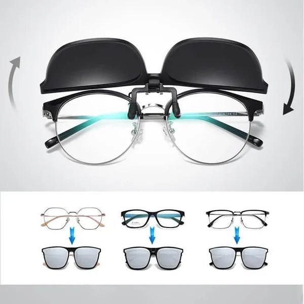 BowLift | Turns Glasses into Polarized Sunglasses in Seconds