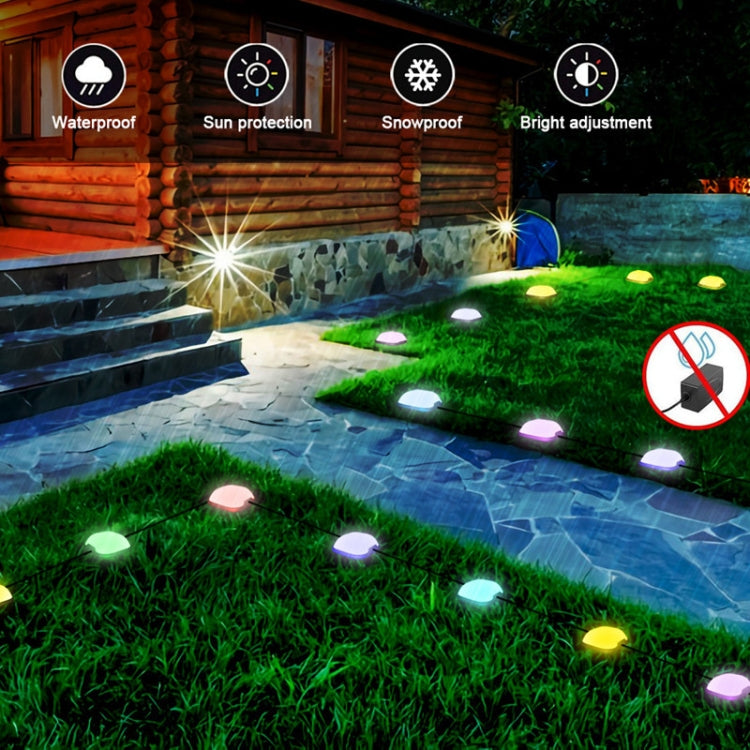 BowLift | CP01 Outdoor WIFI Smart APP Control Garden Light Music Synchronization Outdoor Ground Lights (US Plug)