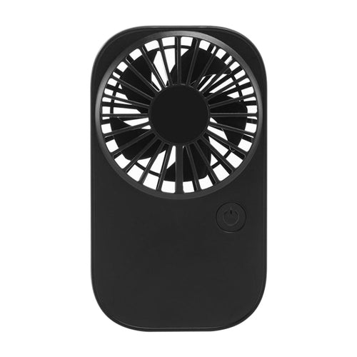 F11 Portable Rechargeable Hanging Neck Fan Cooling Handheld Fan 3 Speeds Desk Fan(Black) | Bowlift