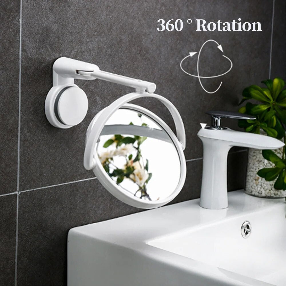 All-Angle Elegance 3X Magnification Wall Mirror | Bowlift