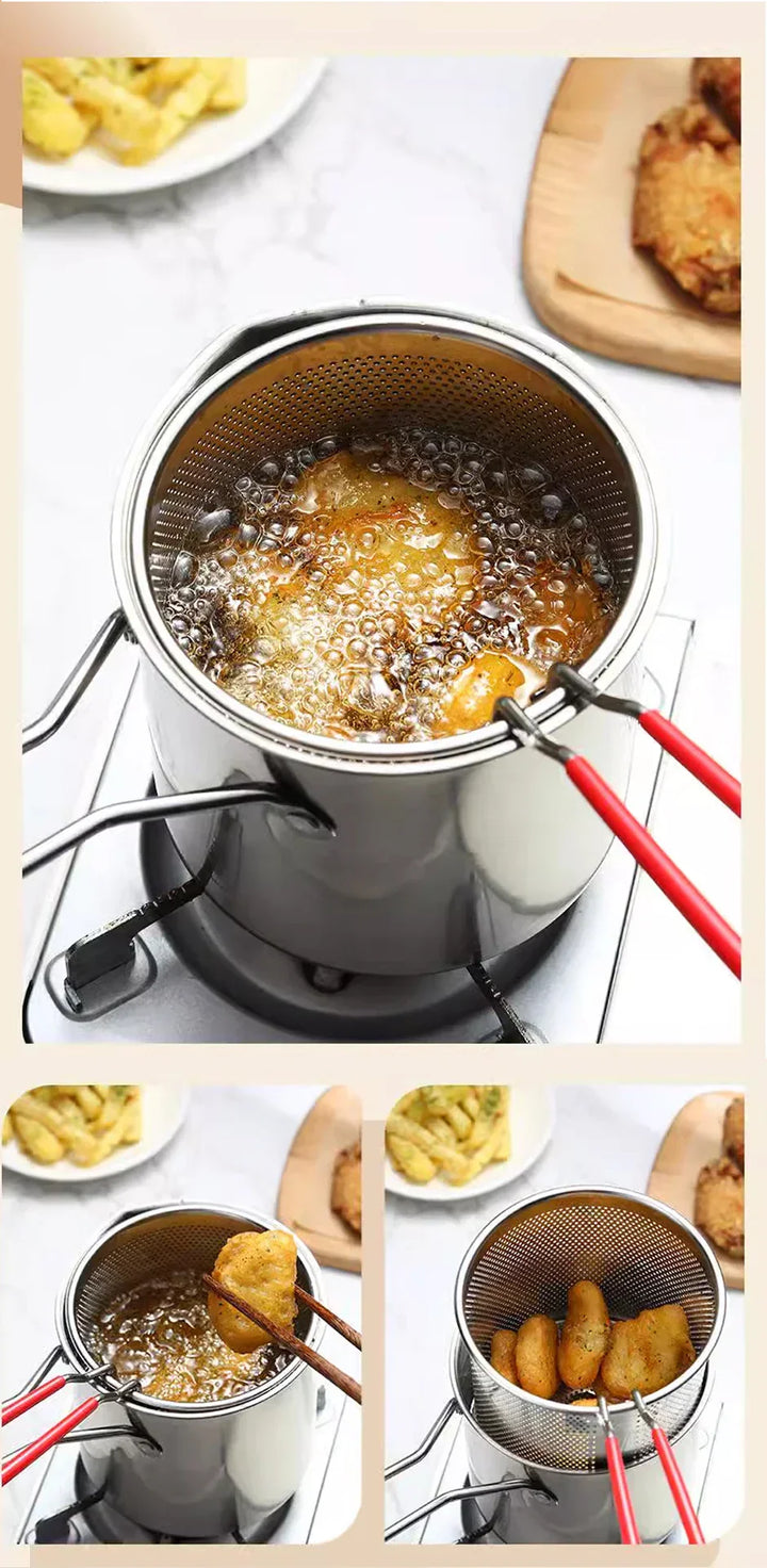 CrispMaster - Compact Fryer for Snacks Bowlift