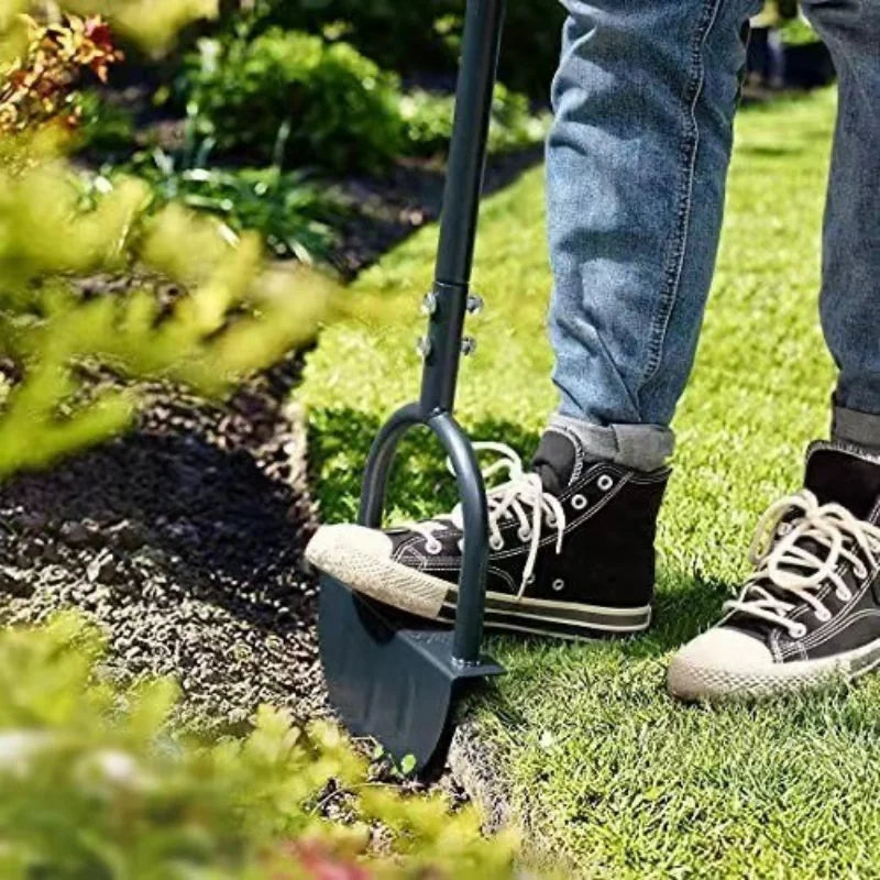 BowLift | EdgeMaster Lawn Edger | Half-Moon Design with Wavy Edge ...