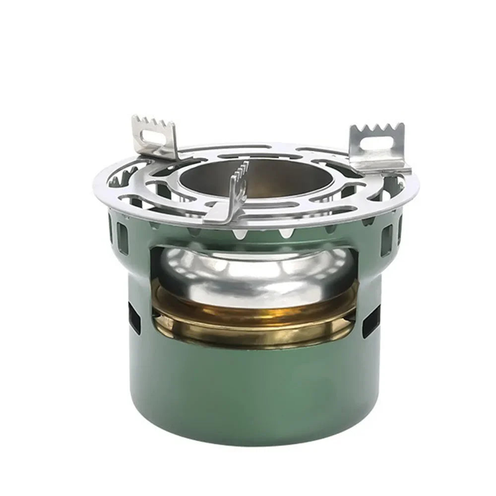 BowLift | Flamvino Alcohol Stove Outdoor Portable | Mini Camping Stove for Hiking & Trekking | Compact Spirit Burner for Outdoor Cooking & Survival