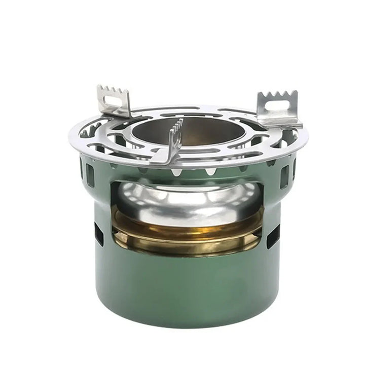 BowLift | Flamvino Alcohol Stove Outdoor Portable | Mini Camping Stove for Hiking & Trekking | Compact Spirit Burner for Outdoor Cooking & Survival