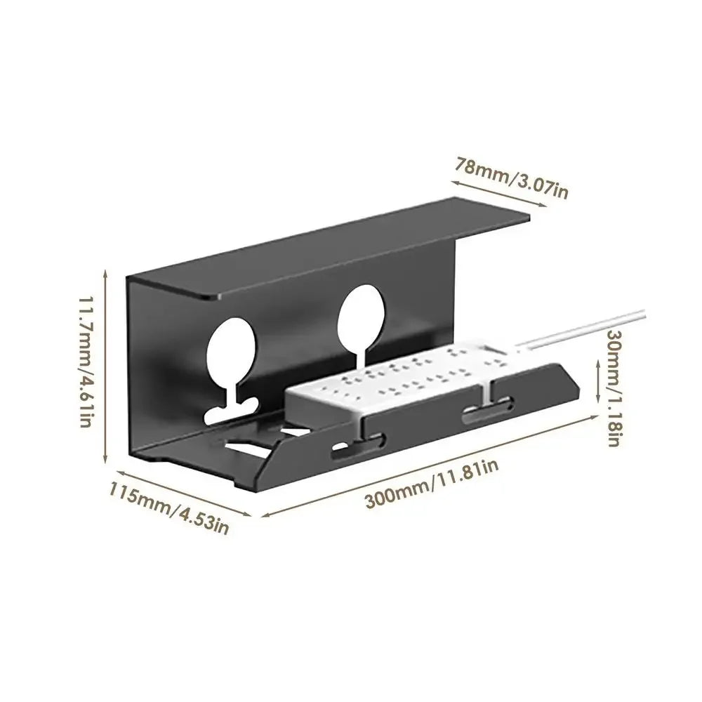 BowLift | CableFixx Cable Channel | Self-adhesive & Durable | For organization under the desk