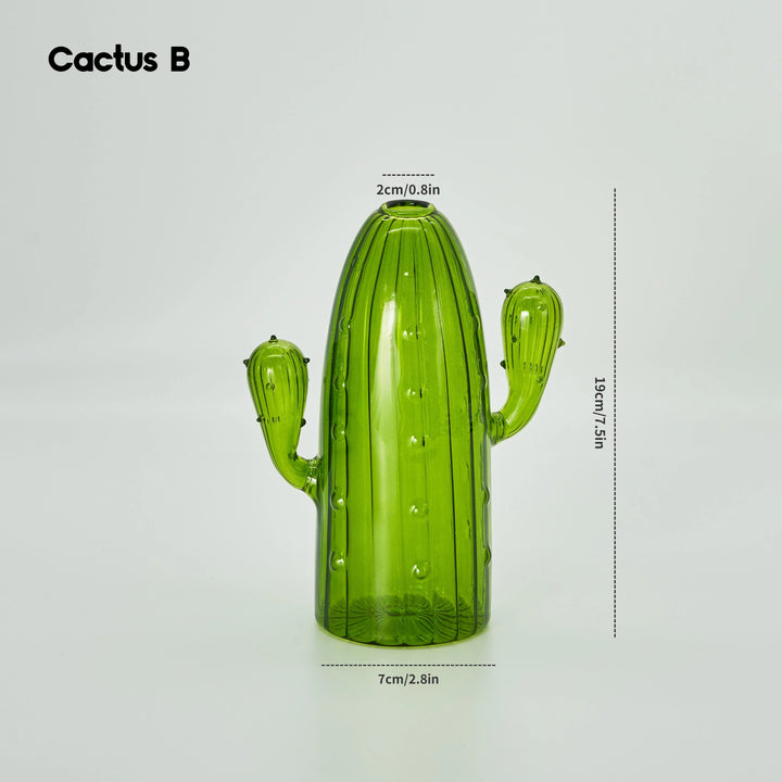 Cactus Glass Vase | Bowlift