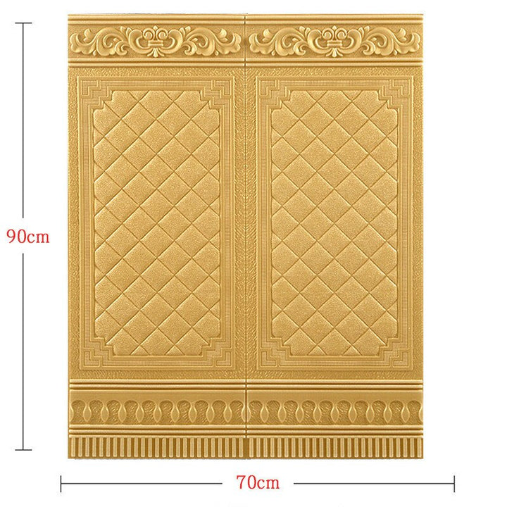 3D Self-Adhesive Antique Accent Wall Sticker | Bowlift