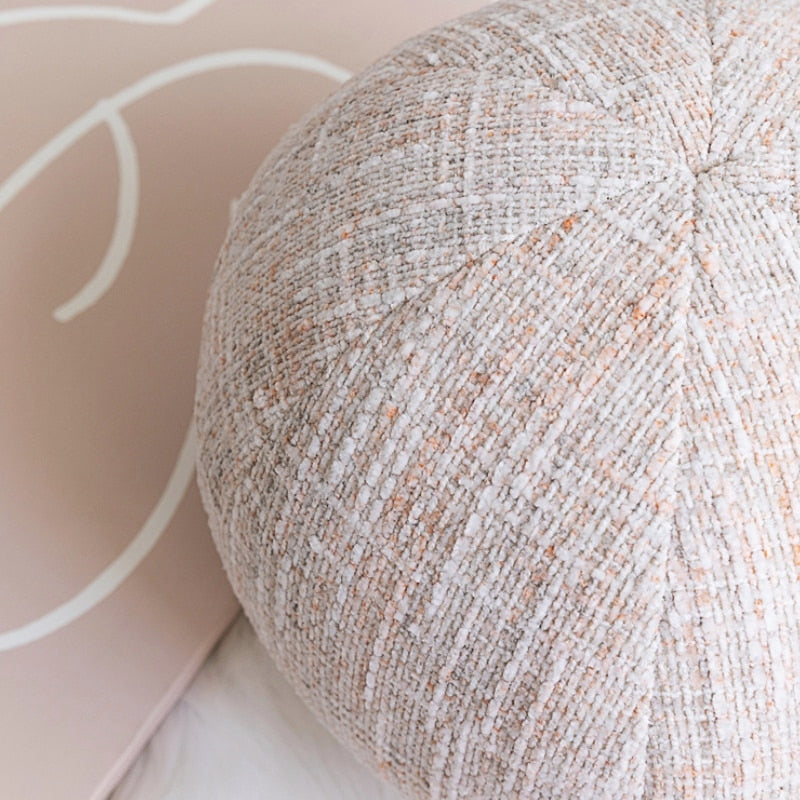 Tweed Globe Cushion | Bowlift