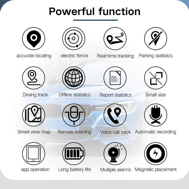 BowLift | Tracker Strong magnetic car vehicle tracking anti-loss