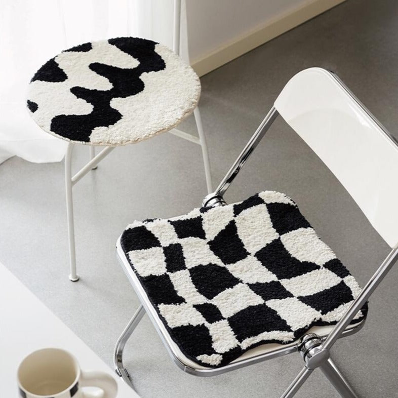 Wavy Grid Seat Cushion | Bowlift