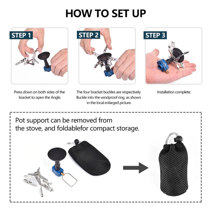 BowLift | Portable Camping Stove – Cooking in Emergencies & Outdoors