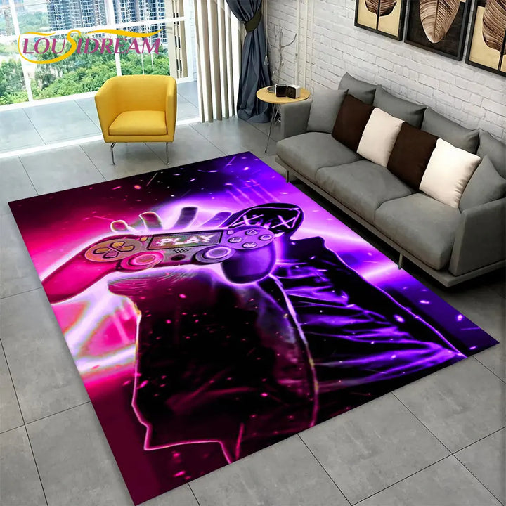 BowLift | GameJoy Playmat – Soft 3D Gamepad Floor Mat for Children and Gamers