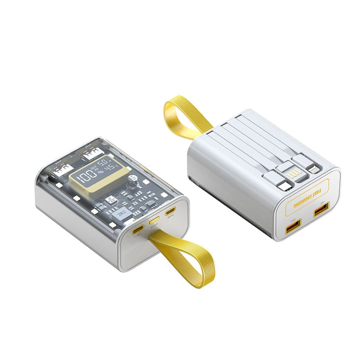 BowLift | Transparent Insight Quick Charge Powerbank