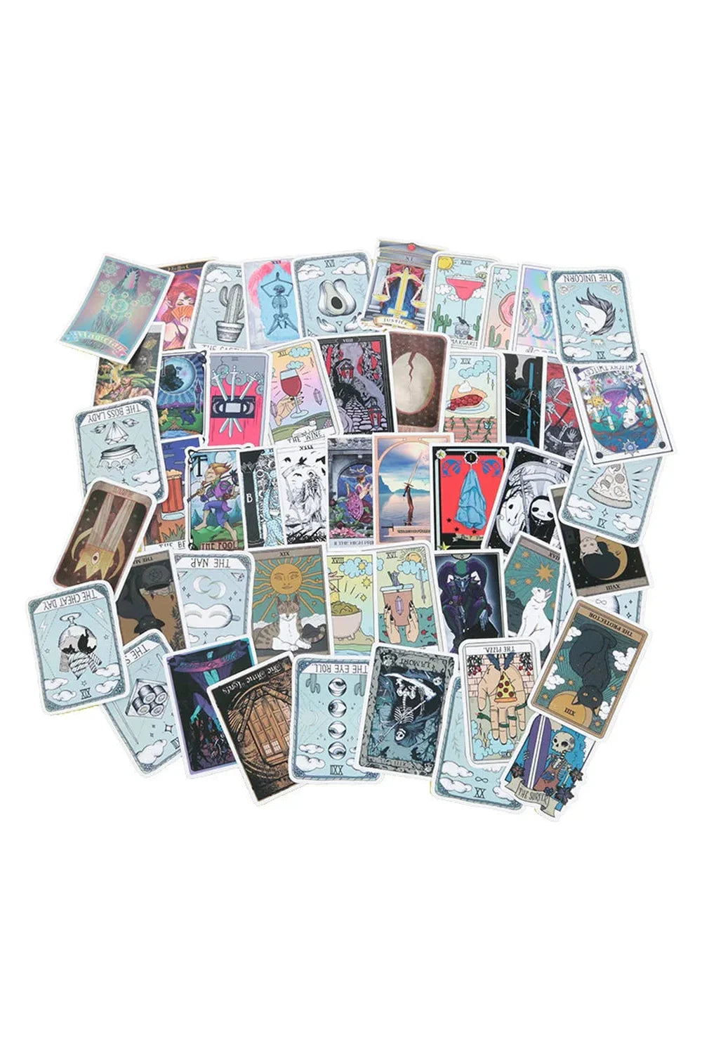 Tarot Doodle Scrapbooking Stickers | Bowlift