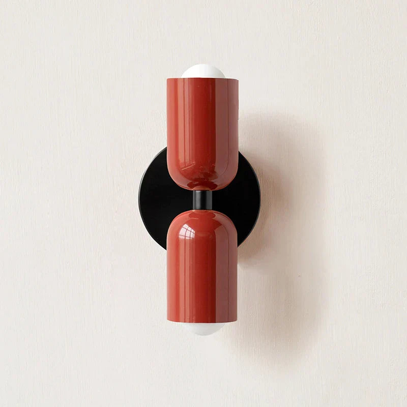 BowLift | Double Head Wall Lamp Black Base