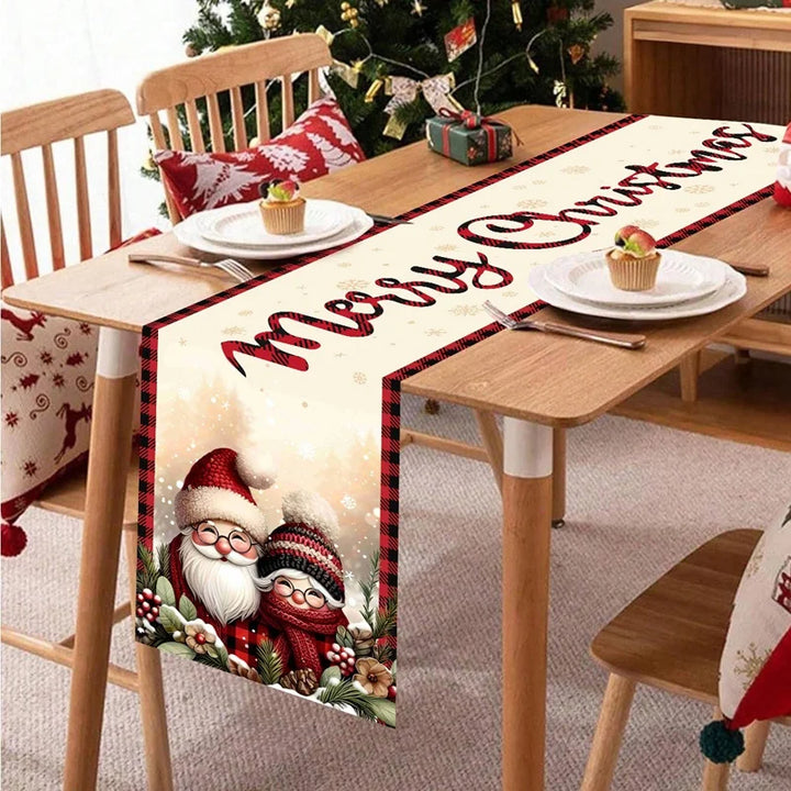 BowLift | Christmas Table Runner Festivia | 180×35 cm | Elegant & Festive | Table Decoration for Christmas & New Year 2025/2026