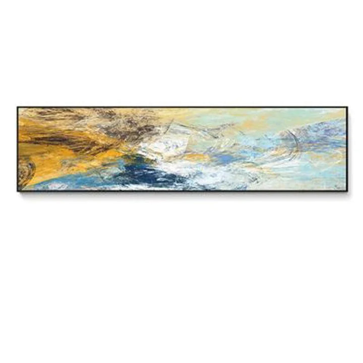 Modern Abstract Wide Format Wall Art Fine Art Canvas Prints Pictures For Living Room Above The Sofa Art For Bedroom Above The Bed | Bowlift