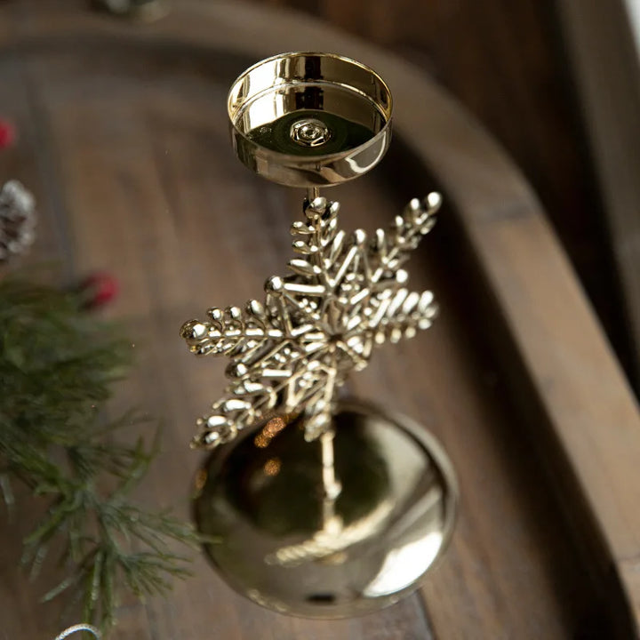 Christmas Candle Holders - Star and Christmas Tree Design for Festive Decoration | Bowlift