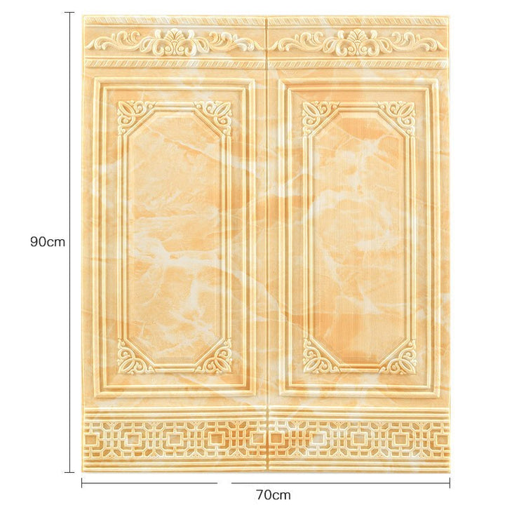 3D Self-Adhesive Antique Accent Wall Sticker | Bowlift