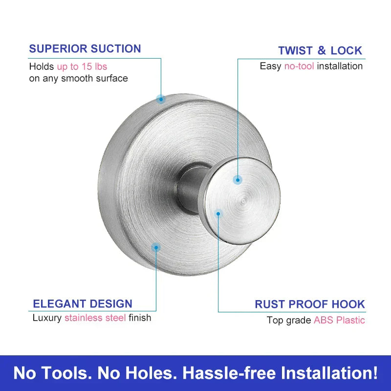 BowLift | Saughaken – Secure and versatile: Strong metal hook for any surface