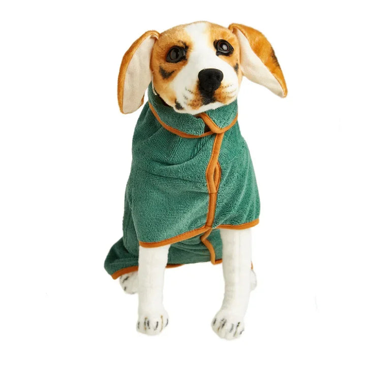 Pet bathrobe, highly absorbent and quick-drying Bowlift