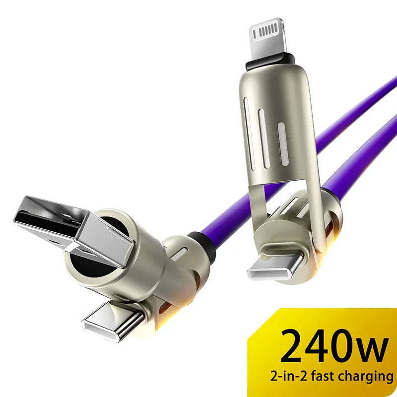 BowLift | Multi-Functional 4 In 1 Fast Charging Data Cable