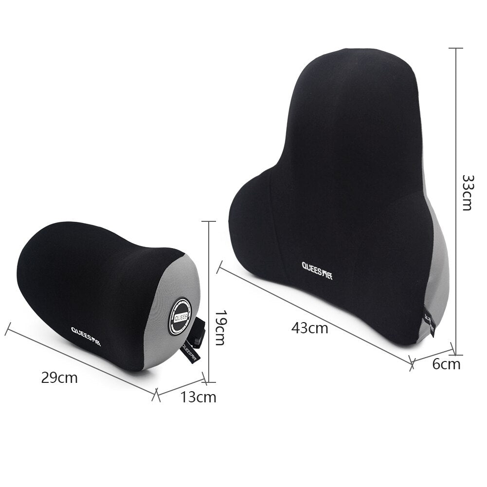 BowLift | Soft 'n' Smooth Drive Memory Foam Car Pillow